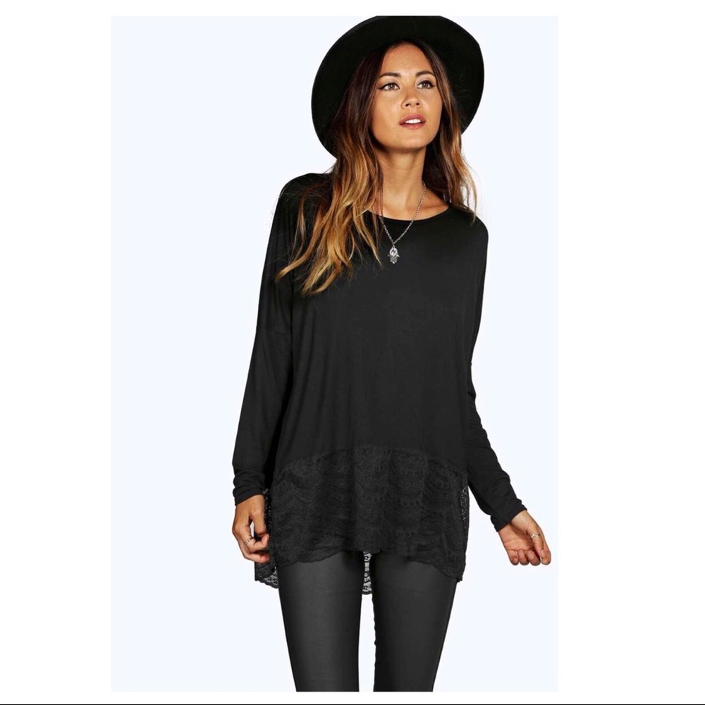 Crochet Hemmed top